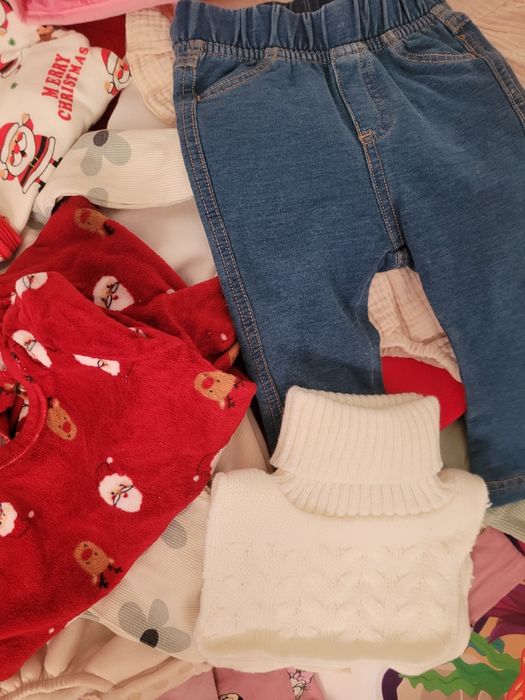 Lot haine copii fetite impecabile 70 bucăți