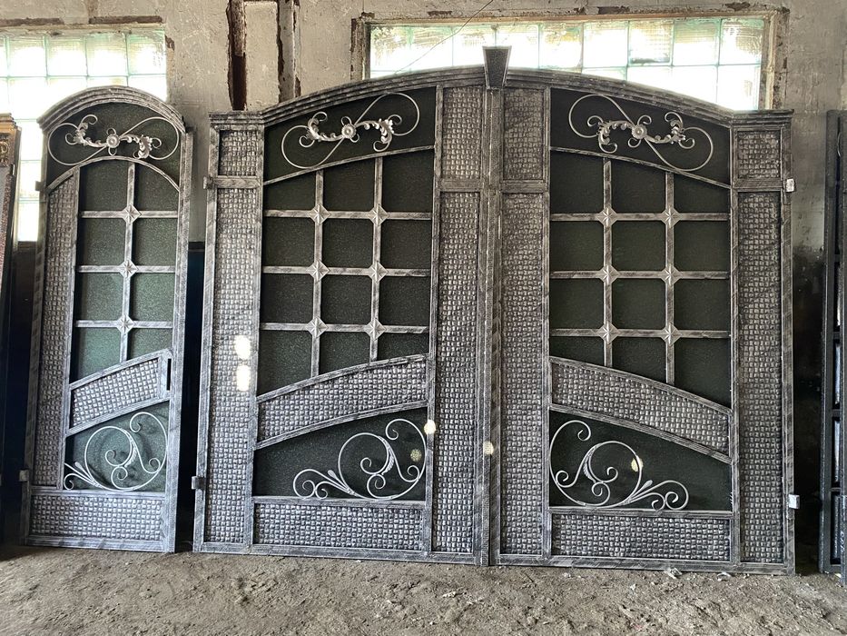 Ворота с установкой и без установки