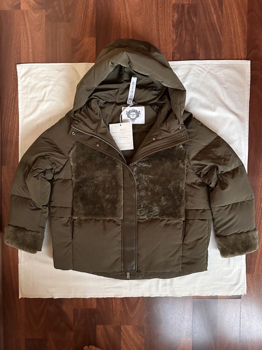 Geaca-jacheta dama,puf-blana naturala,Diego M,marime 44