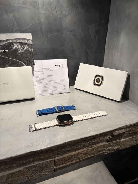 КАТО ЧИСТО НОВ Apple Watch Ultra 49mm + подарък