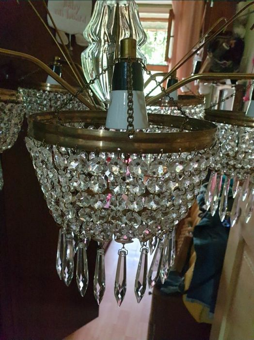 Хрустальная люстра.Светильники для дома