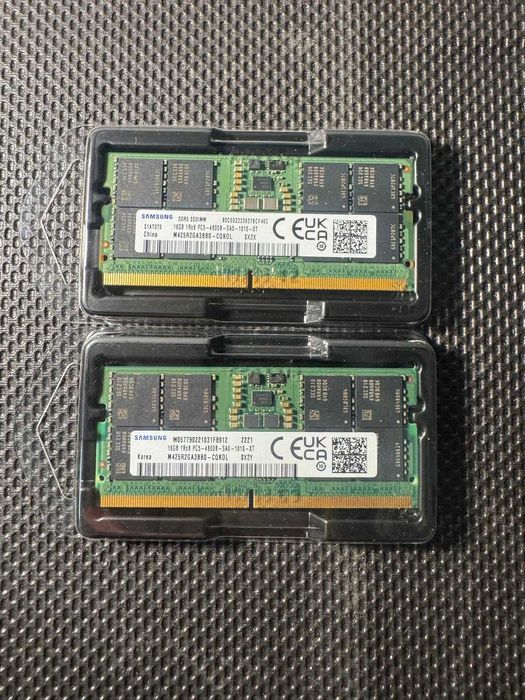 Kit RAM Samsung 32GB 2x16GB DDR5 4800MHz SODIMM Laptop