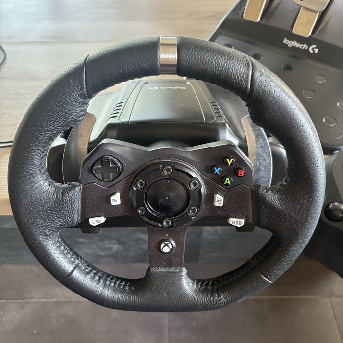 Logitech G920 + pedale + schimbator viteze — Xbox si PC