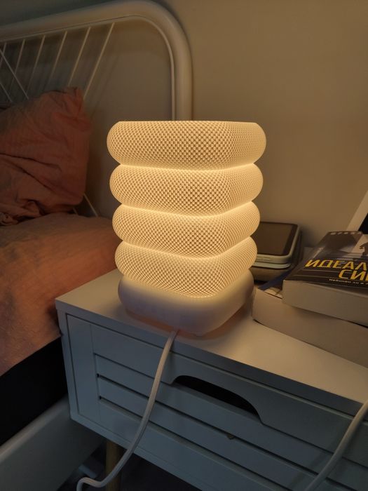 Стилна нощна ретро лампа