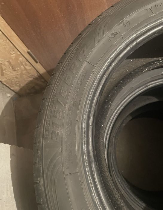 Летние шины 215/55/17