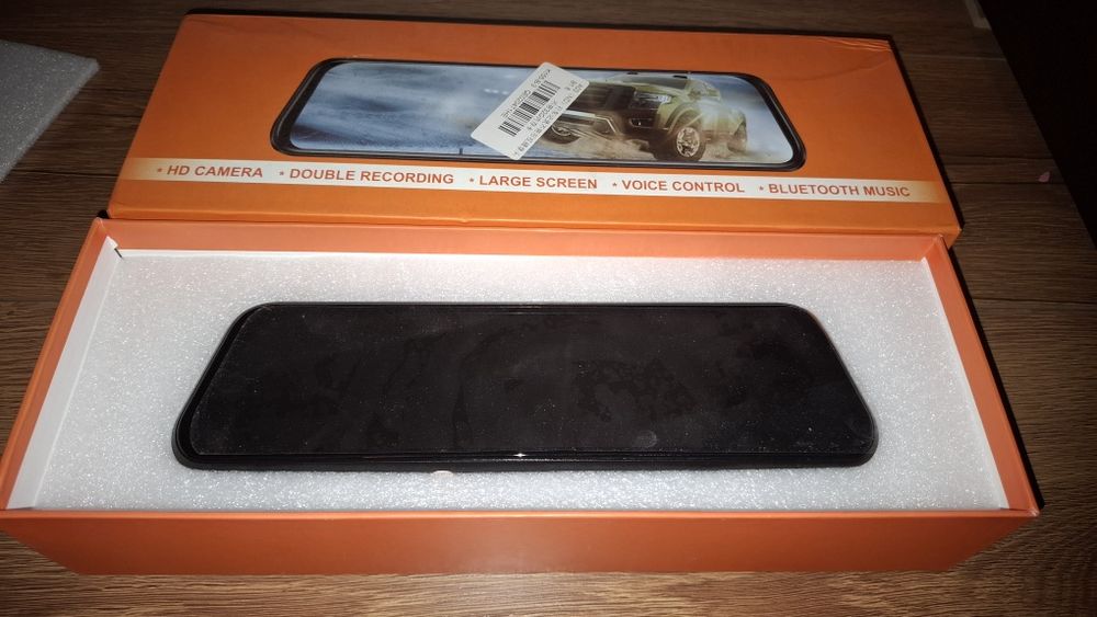 Видеорегистратор  тип огледало CarPlay/Android Auto