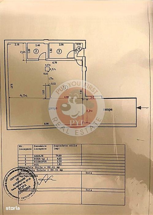 Mosilor | Apartament 2 camere | Decomandat | 61mp | B12938