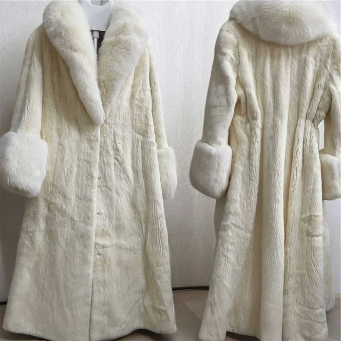 Шуба стриженная норка