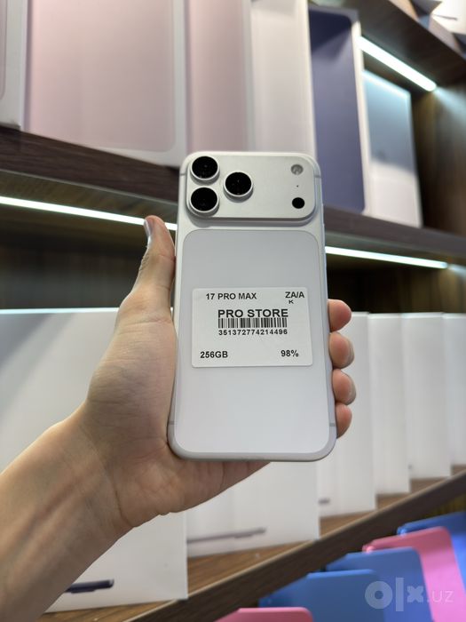 iphone 17 pro max naxtka va nasiya savdoga