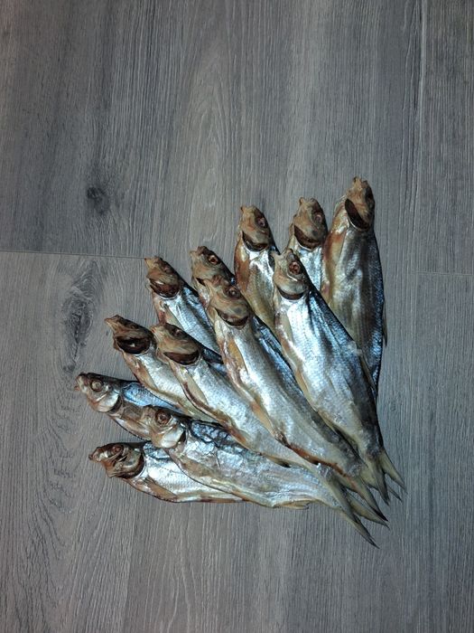 ВЯЛЕНАЯ РЫБА (рыбец, вобла).