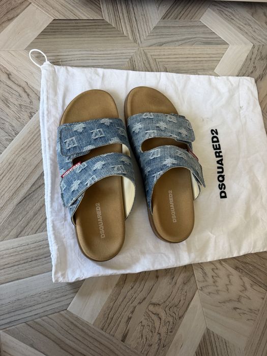 Dsquared мъжки чехли D2 Monogram 45 номер оригинални