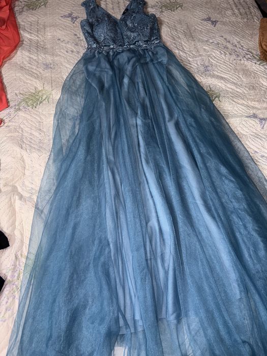 Офицялна дамска дълга рокля