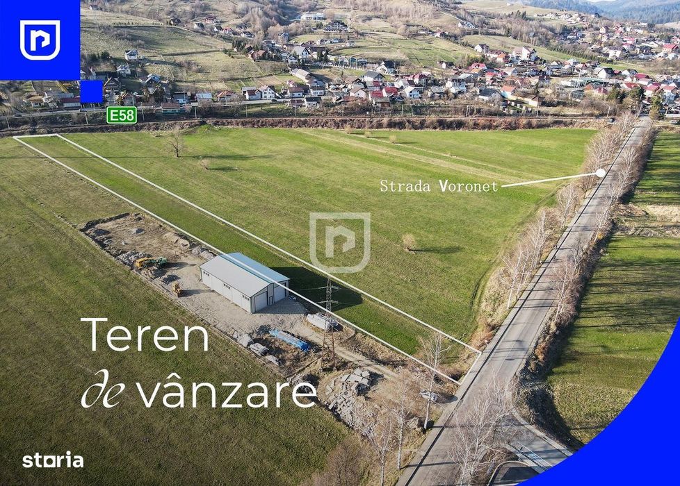 Teren de vanzare Voronet (4061mp) | Gura Humorului | Bucovina - Vedere 5