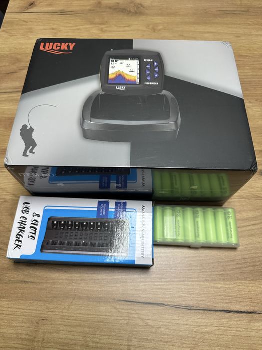 Sonar navomodel Lucky ff918 CWL - acumulatori + incarcator