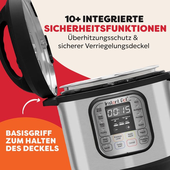 Instant Pot Duo 60 Мултикукър - Тенджера под налягане 5.7 л 1000 W