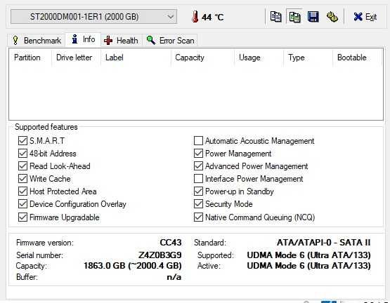 Seagate Desktop HDD – 2TB – 3.5" SATA – funcționează impecabil, test inclus