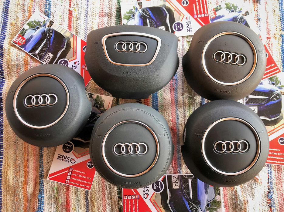 Audi A6 A7 A8 kit airbag volan s line - set centuri de siguranta