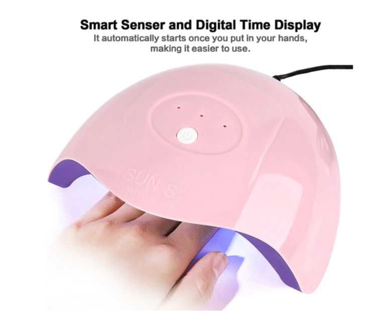 Лампы для ногтей под любой вид лака УФ-Лед - с гарантией-доставка