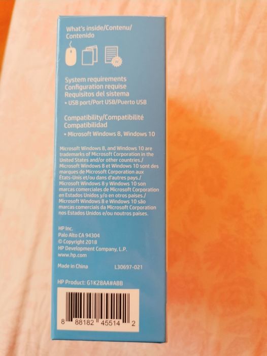 Mouse HP usb travel negru
