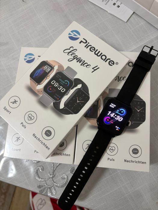 Ceas smartwatch Pireware Amory 5 – Nou, sigilat – Monitorizare puls &