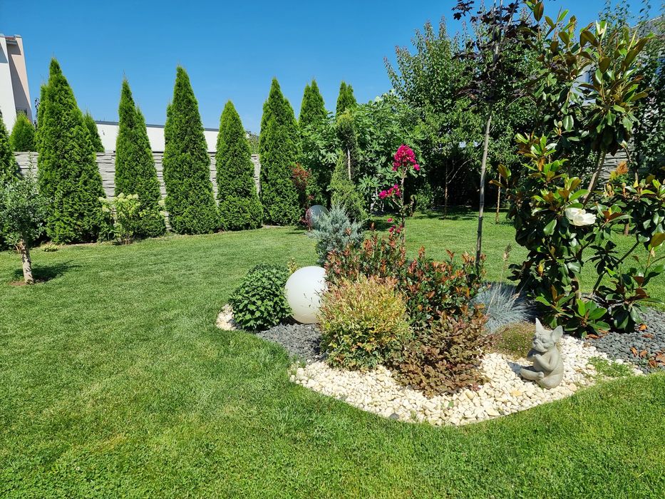 Gazon rulou, sisteme irigare automatizate, amenajare spatii verzi