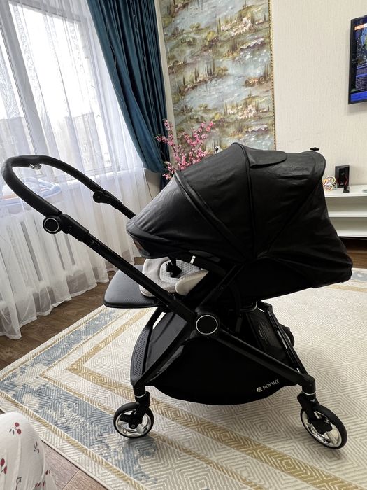 Продам коляску чёрную , павлодар усолка