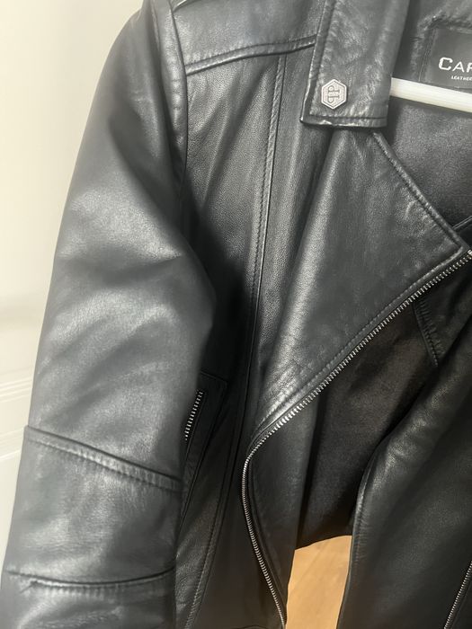 Натуральная кожаная куртка