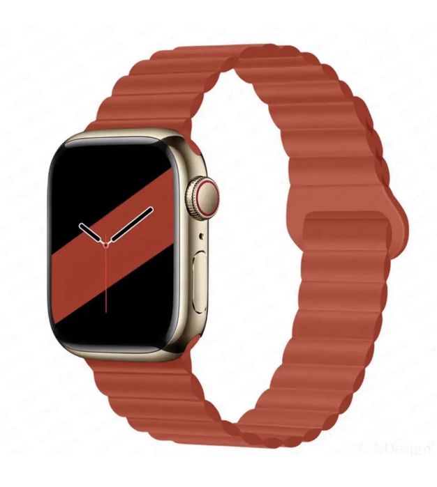 Curea Ceas Apple Watch Imitatie Piele Lether Incarcator Husa Folie