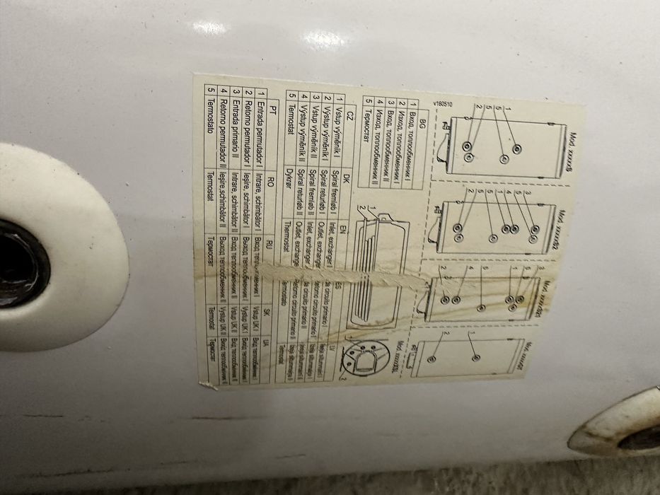 Бойлер Елдом 150л с две серпентини