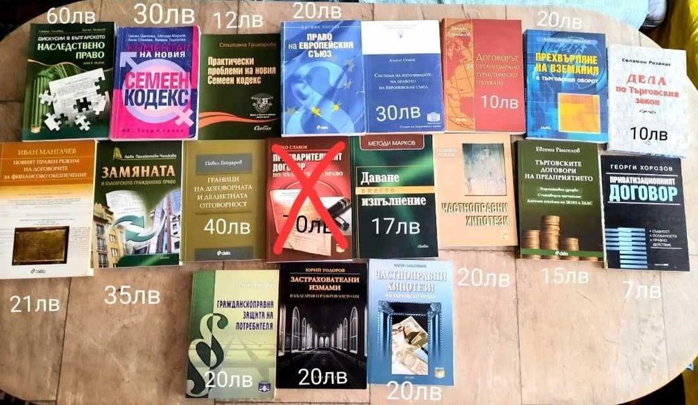 Учебници по Право