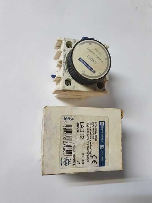Temporizator SCHNEIDER LADT2 T Delay, 0.1 to 30 s, 1 NO + 1 NC 220v