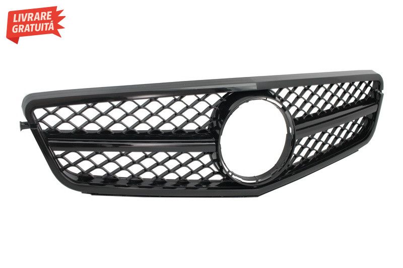 Bara Fata cu Grila Centrala Mercedes C-class W204 Facelift (2012-up) C