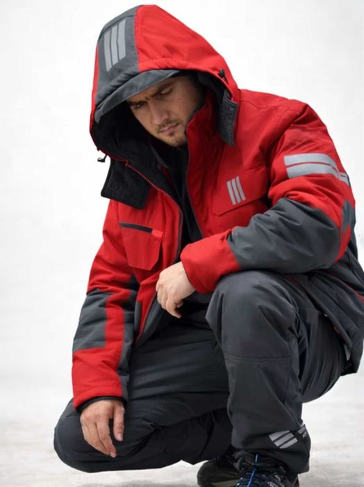 Зимняя спецодежда куртка + брюки комбинезон , до -45°C