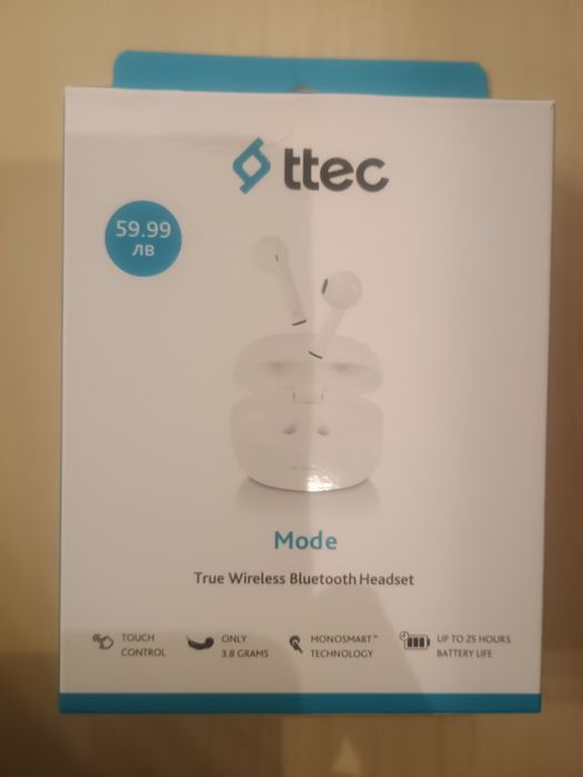 Здравейте, продавам безжични слушалки ttec