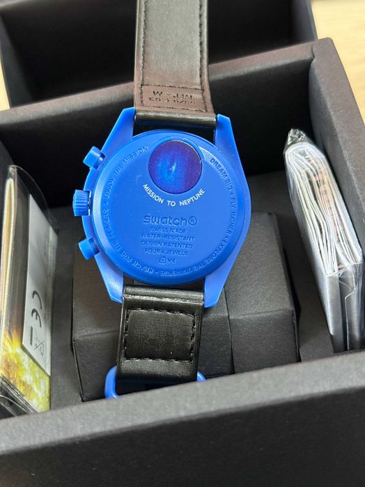 Omega Swatch Mission to the Super Blue Moonphase
