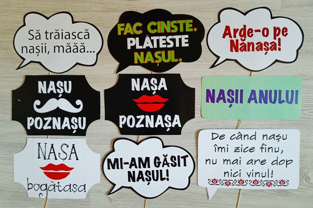 Propsuri recuzită foto mesaje nunta petrecere