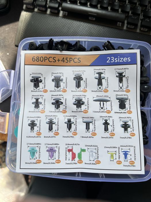 Щипки, тапи, клипси