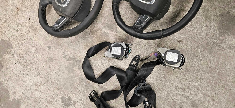 Kit airbag Audi A6 C6 4F plansa cu airbag + centuri + airbag volan