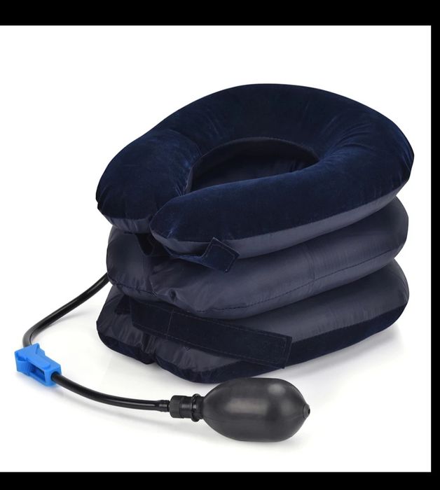 Надувная вытяжка шеи лечение грыжа протрузия остеохондроз корсет ворот