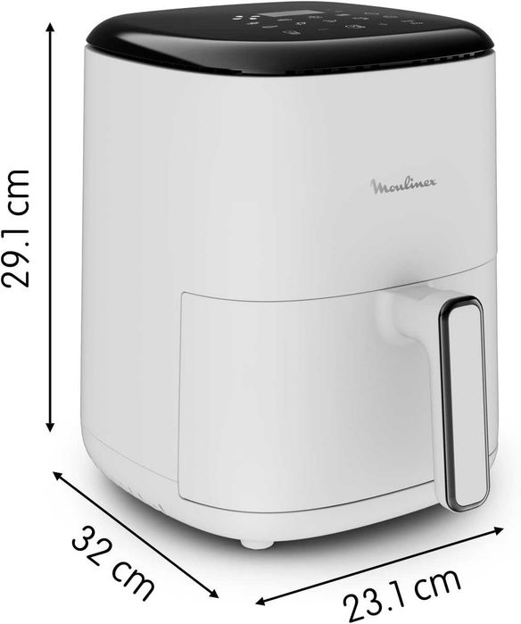 Фритюрник с горещ въздух Moulinex Easy Fry & Grill Vision 3L, EZ145A20