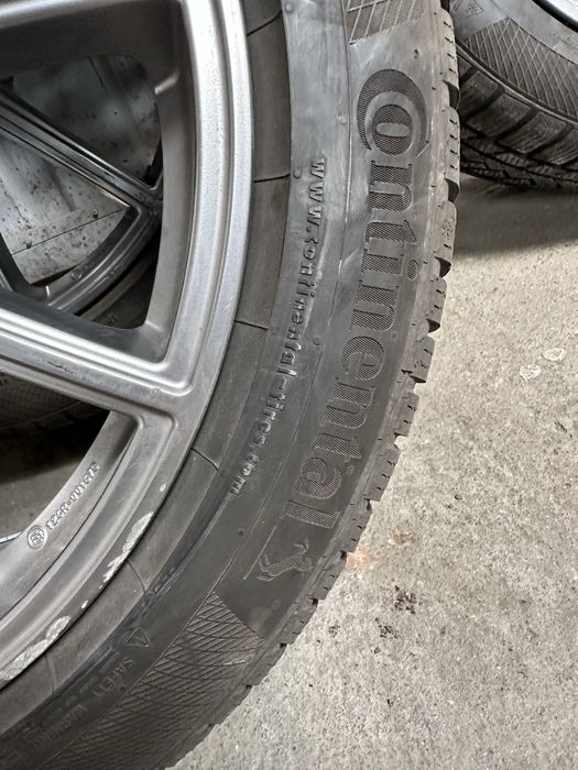 Set jante Brock 19” + anvelope iarnă Continental | 5x112 | ET51