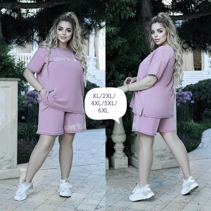 Летни дамски комплекти големи размери