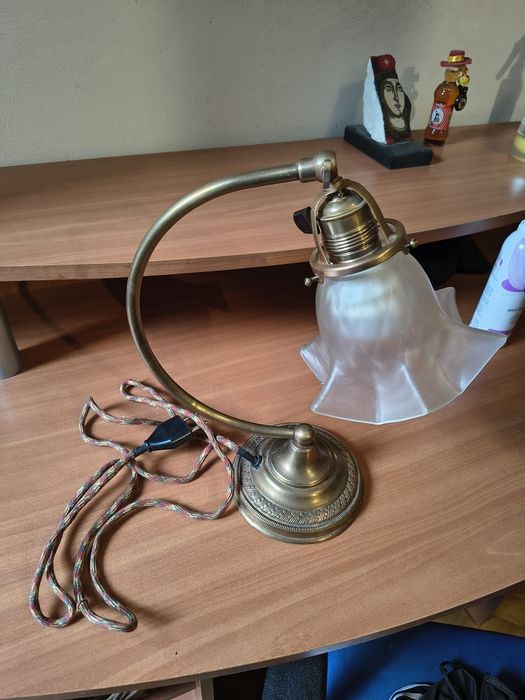 Veioză alamă vintage