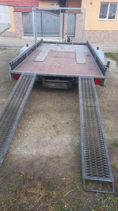 Remorca 2500kg platforma trailer utilaje