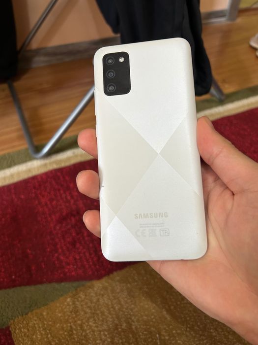 Samsung A02s жагдай жаксы сынбаган батарейка мыкты телефон