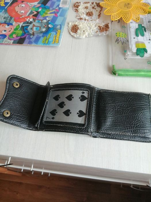 Фокус горящий кошелёк