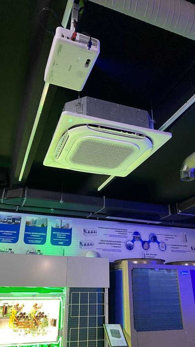 Кассетный кондиционер MIDEA - 48,000 Btu / Инверторный / Доставка