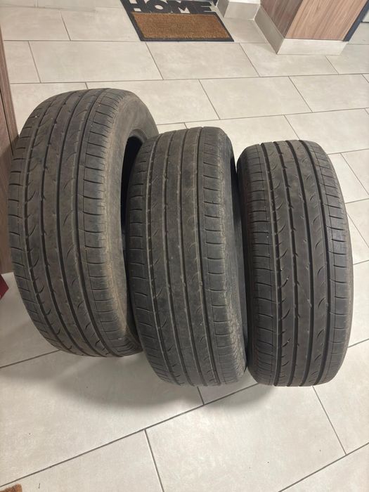 4 anvelope Bridgestone 225/55R18 vara – profil 4-5mm – DOT 1917