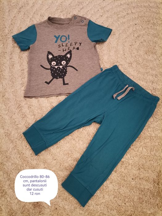 Lot hăinuțe pentru băieți 80 cm