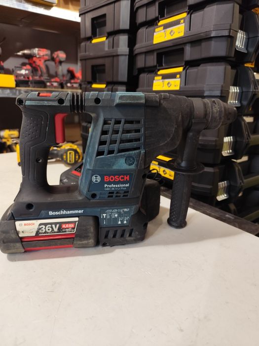 Мощен акумулаторен перфоратор къртач Бош Bosch GBH 36 V-LI Plus